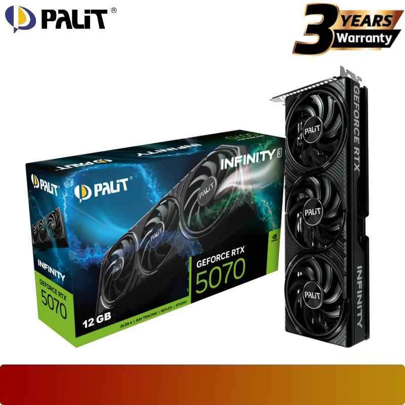 PALIT GeForce RTX 5070 Infinity 3 12GB GDDR7 - 1 - Nano Komputer