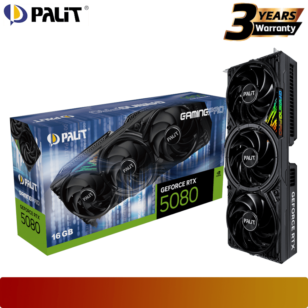 PALIT GeForce RTX 5080 GamingPro-1-Nano Komputer