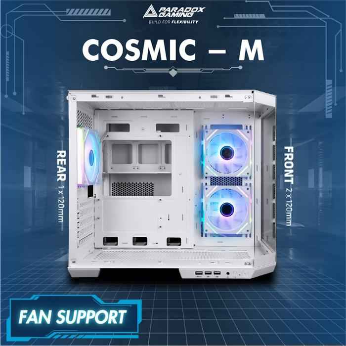 PARADOX GAMING COSMIC-M | Micro ATX PC Case