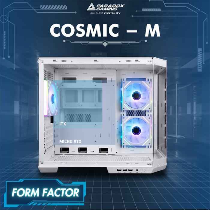 PARADOX GAMING COSMIC-M | Micro ATX PC Case