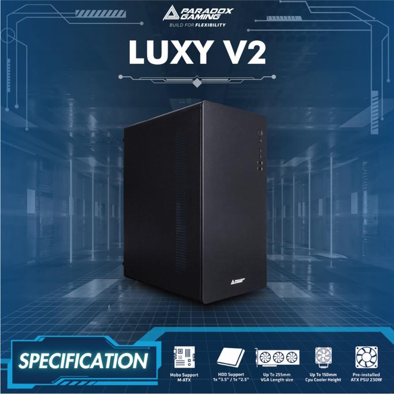 PARADOX GAMING LUXY V2 - 2 - Nano Komputer