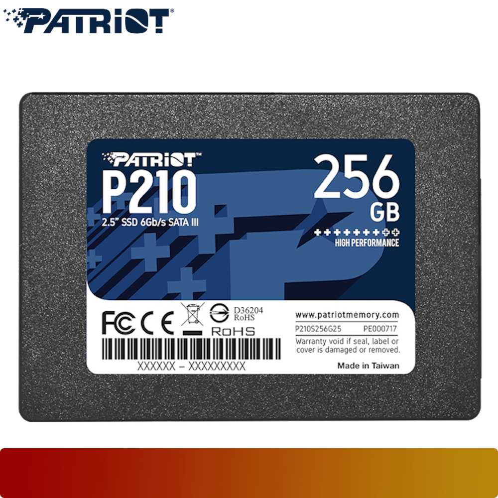 PATRIOT P210 2.5" SSD SATA III 256GB-1-Nano Komputer