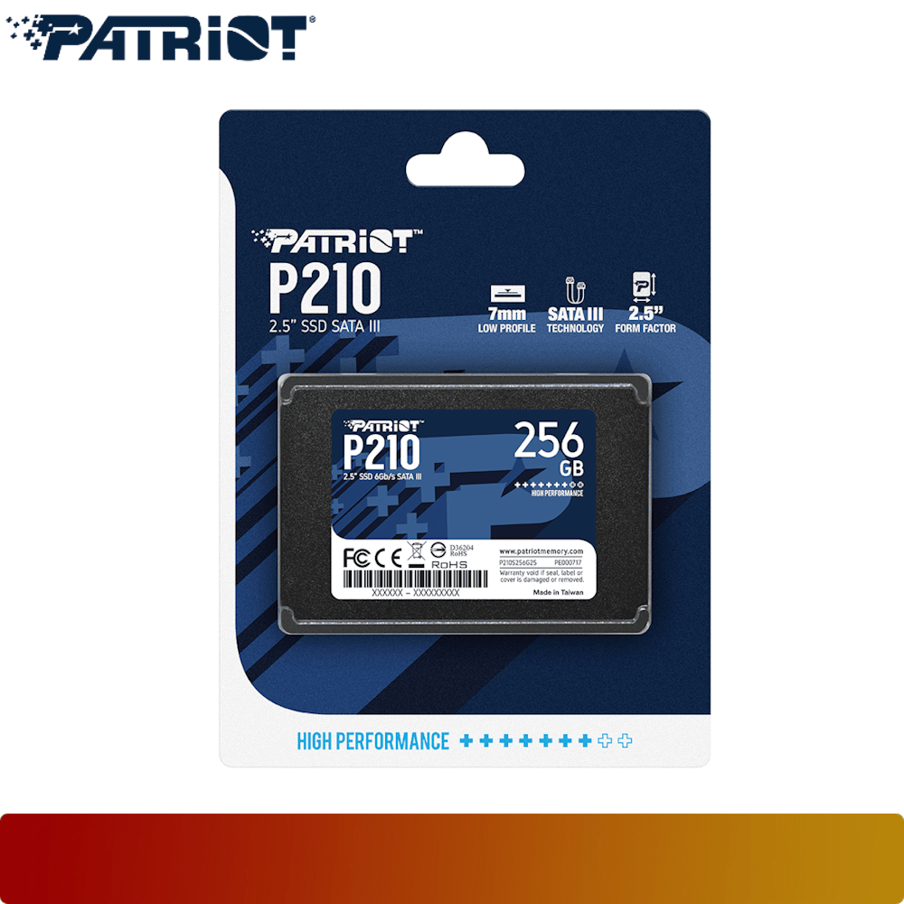 PATRIOT P210 2.5" SSD SATA III 256GB-2-Nano Komputer