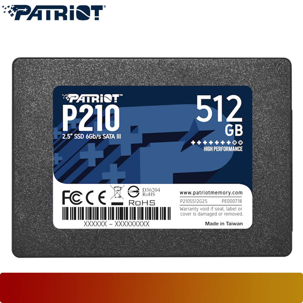 PATRIOT P210 2.5" SSD SATA III 512GB-1-Nano Komputer