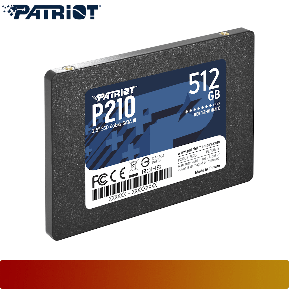 PATRIOT P210 2.5" SSD SATA III 512GB-3-Nano Komputer