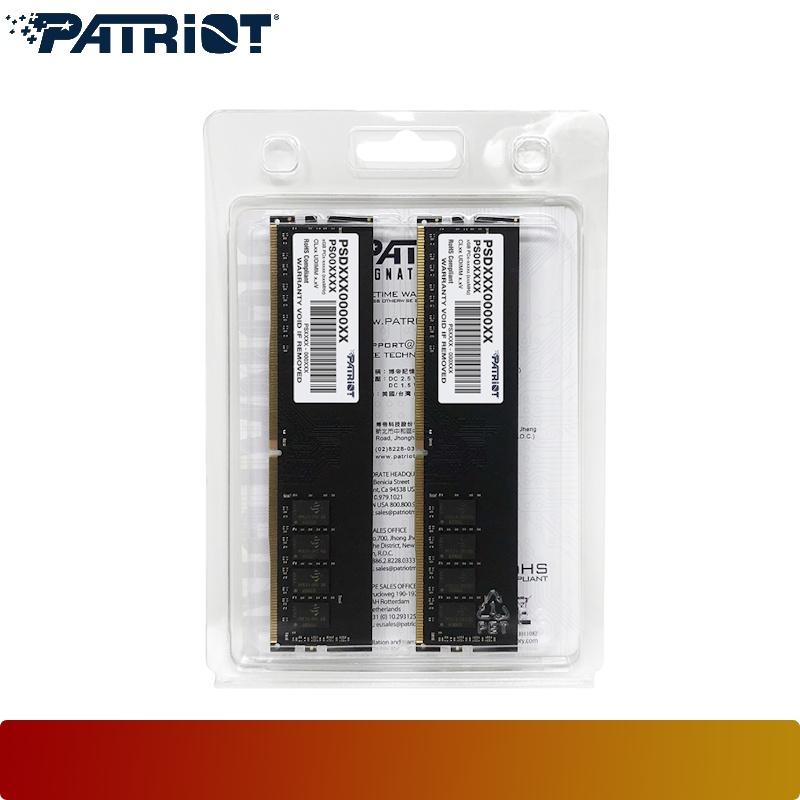PATRIOT PSD416G3200K | Signature Line 16GB (2x8GB) DDR4 3200MHz CL22 Memory Kit - Black - 5 - Nano Komputer