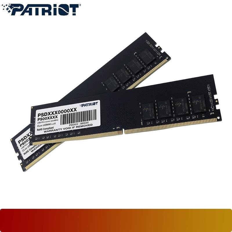 PATRIOT PSD416G3200K | Signature Line 16GB (2x8GB) DDR4 3200MHz CL22 Memory Kit - Black - 3 - Nano Komputer