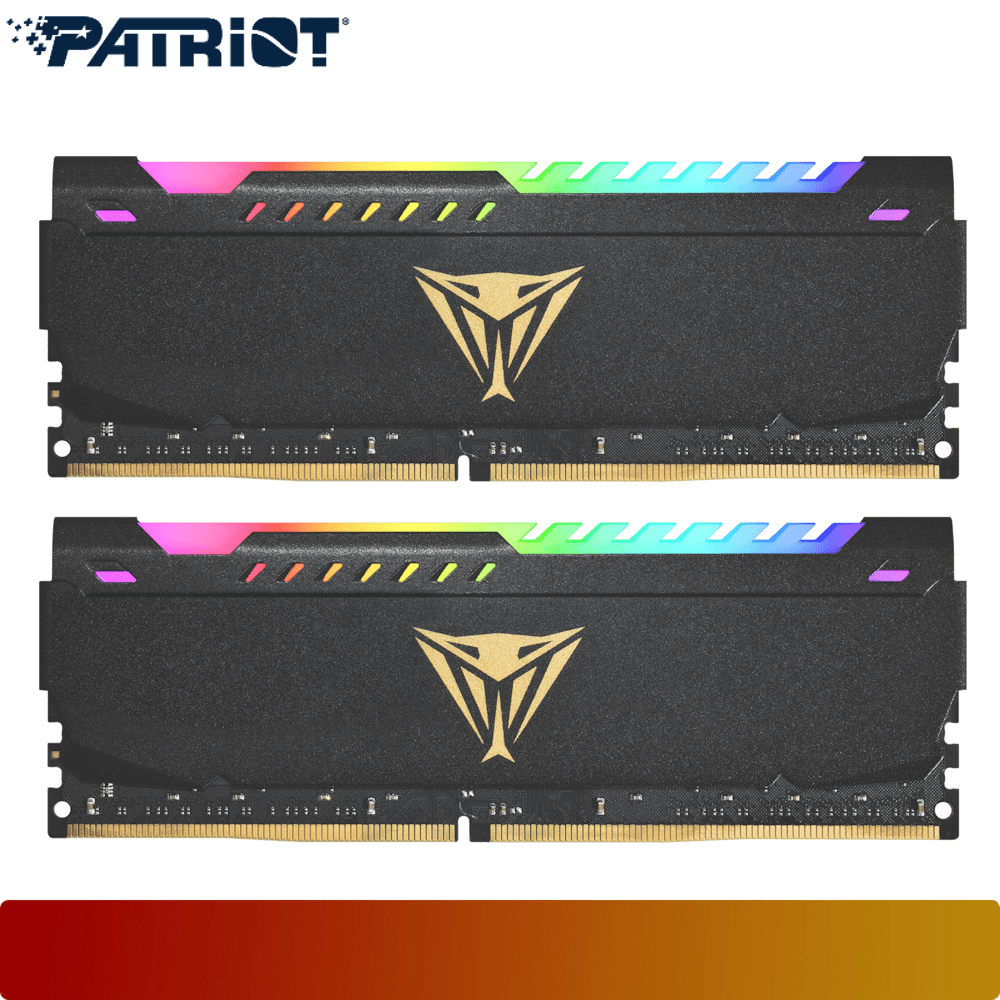 PATRIOT Viper Steel RGB DDR4 16GB (2x8GB) 3600MT/s CL18 kit Black-2-Nano Komputer