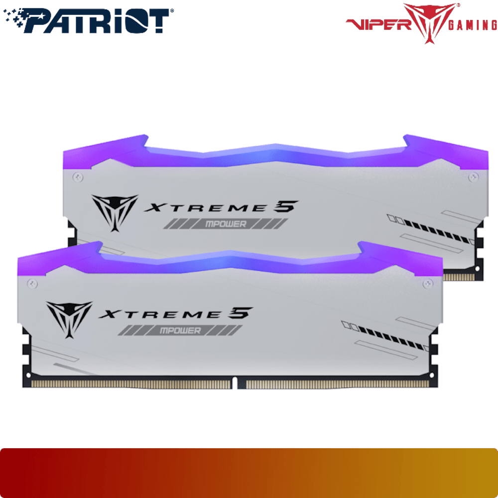 PATRIOT VIPER XTREME 5 RGB MPOWER 48GB (2X24GB) 8000MT/s Kit CL38 - 3 - Nano Komputer