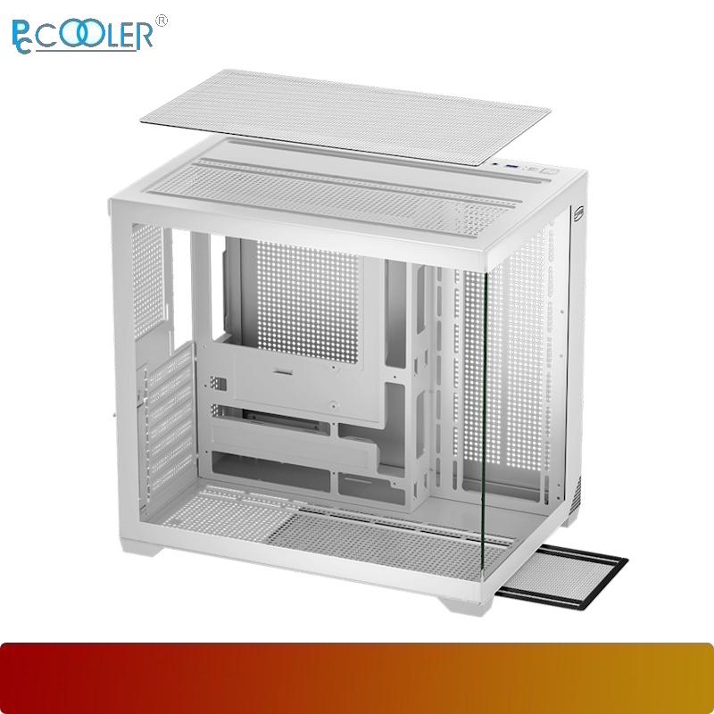 PCCOOLER C3 T700 | ATX BTF Panoramic PC Case - 13 - Nano Komputer