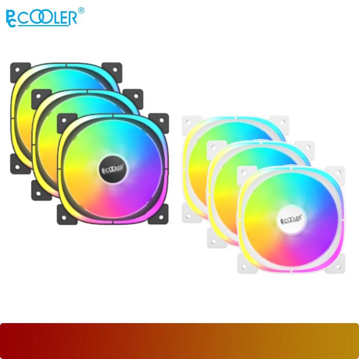 PCCOOLER EF120 ARGB Triple Fan - 1 - Nano Komputer