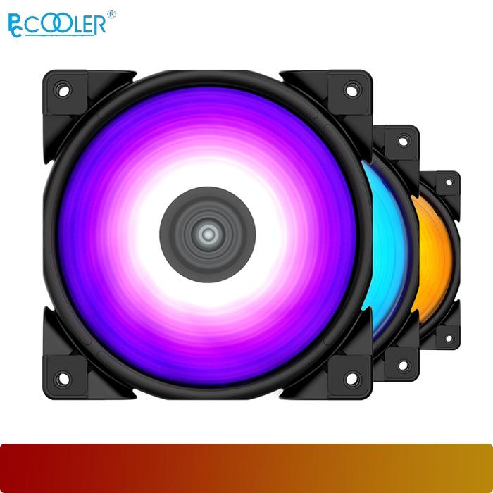 PCCOOLER HALO RGB 3 - IN - 1 | 120mm PWM Fan - 1 - Nano Komputer