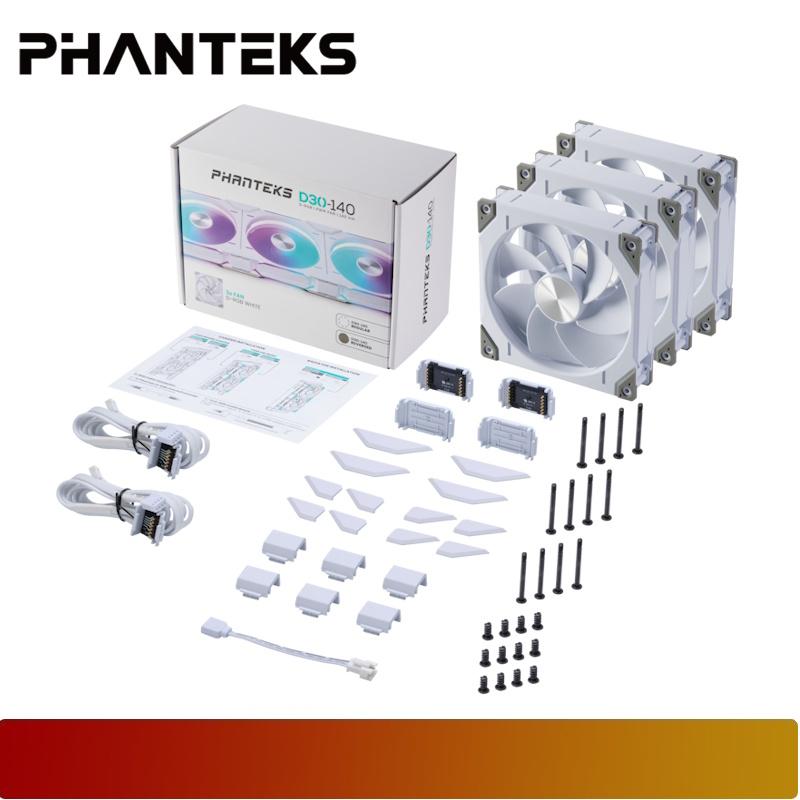 PHANTEKS D30 - 140mm Reverse Triple Pack | Premium D - RGB performance fan - 8 - Nano Komputer