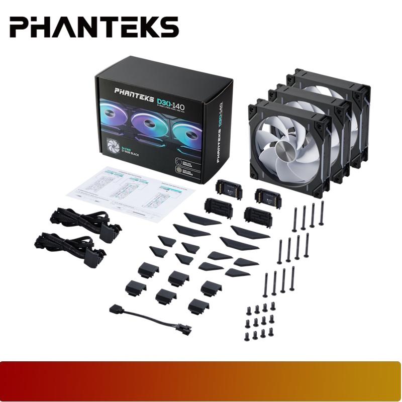 PHANTEKS D30 - 140mm Reverse Triple Pack | Premium D - RGB performance fan - 7 - Nano Komputer