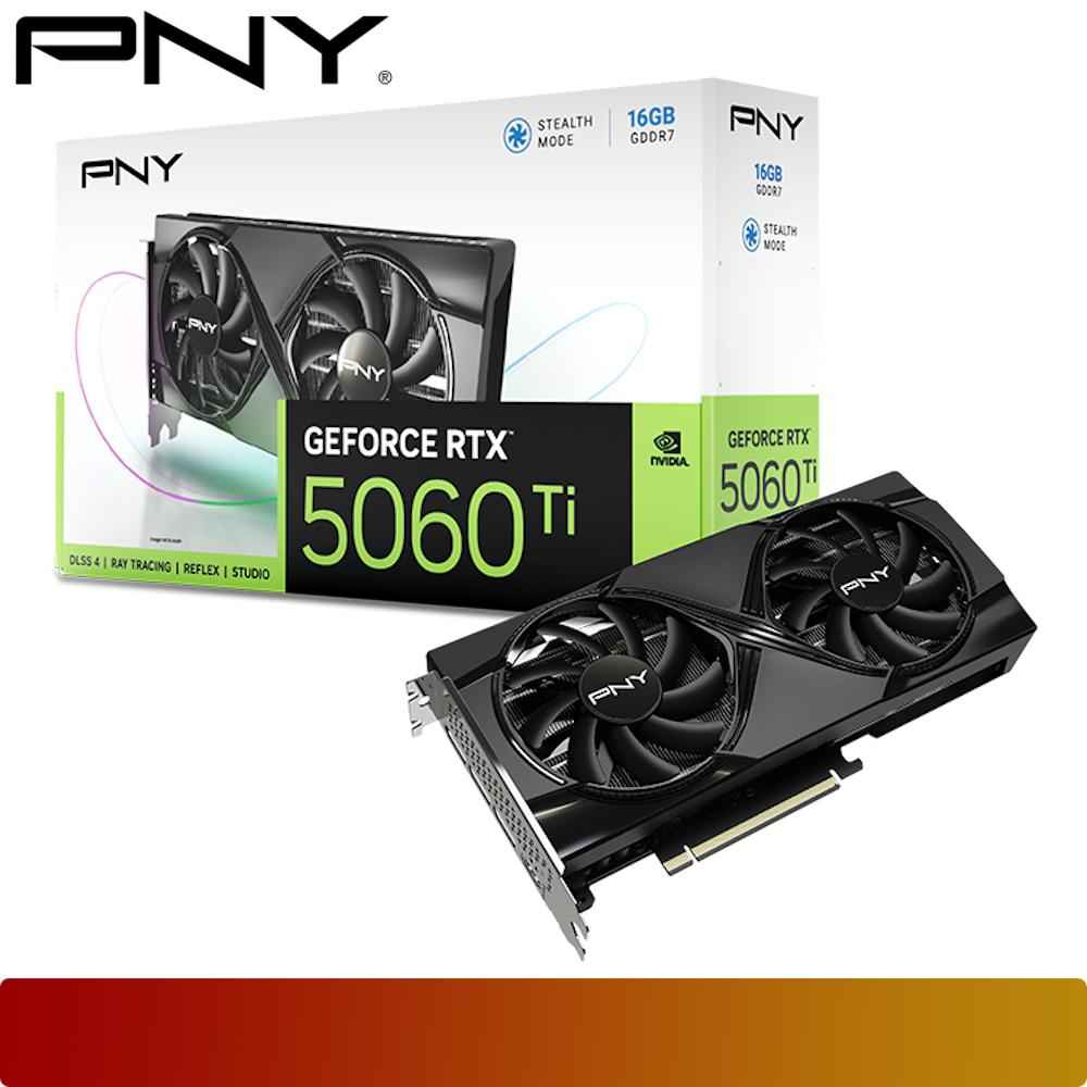PNY GeForce RTX 5060 Ti 16GB Dual Fan GPU - 1 - Nano Komputer