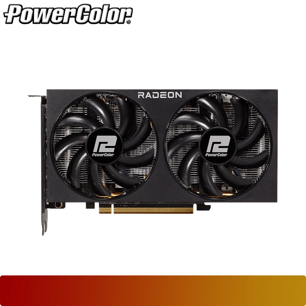 PowerColor Fighter AMD Radeon RX 7600 8GB GDDR6-2-Nano Komputer
