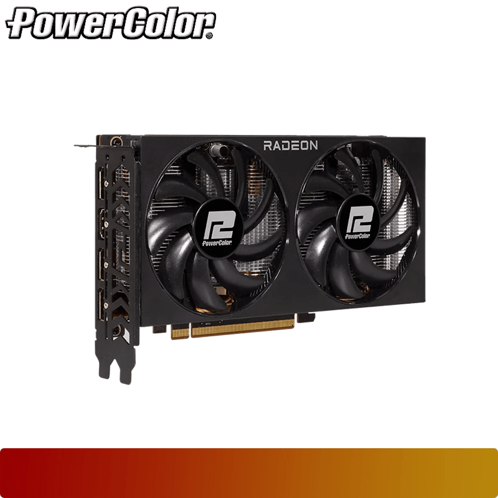 PowerColor Fighter AMD Radeon RX 7600 8GB GDDR6-3-Nano Komputer