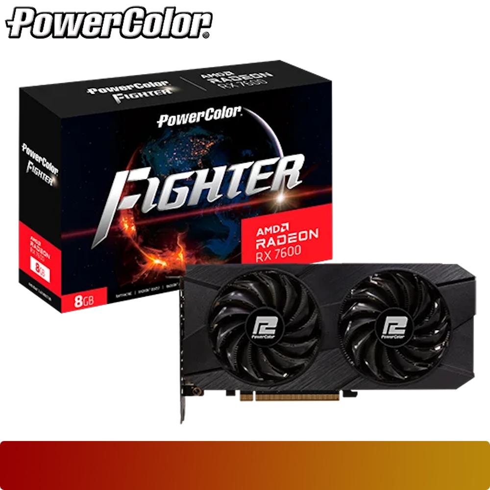 POWERCOLOR Fighter AMD Radeon RX 7600 V2 8GB GDDR6 - 1 - Nano Komputer