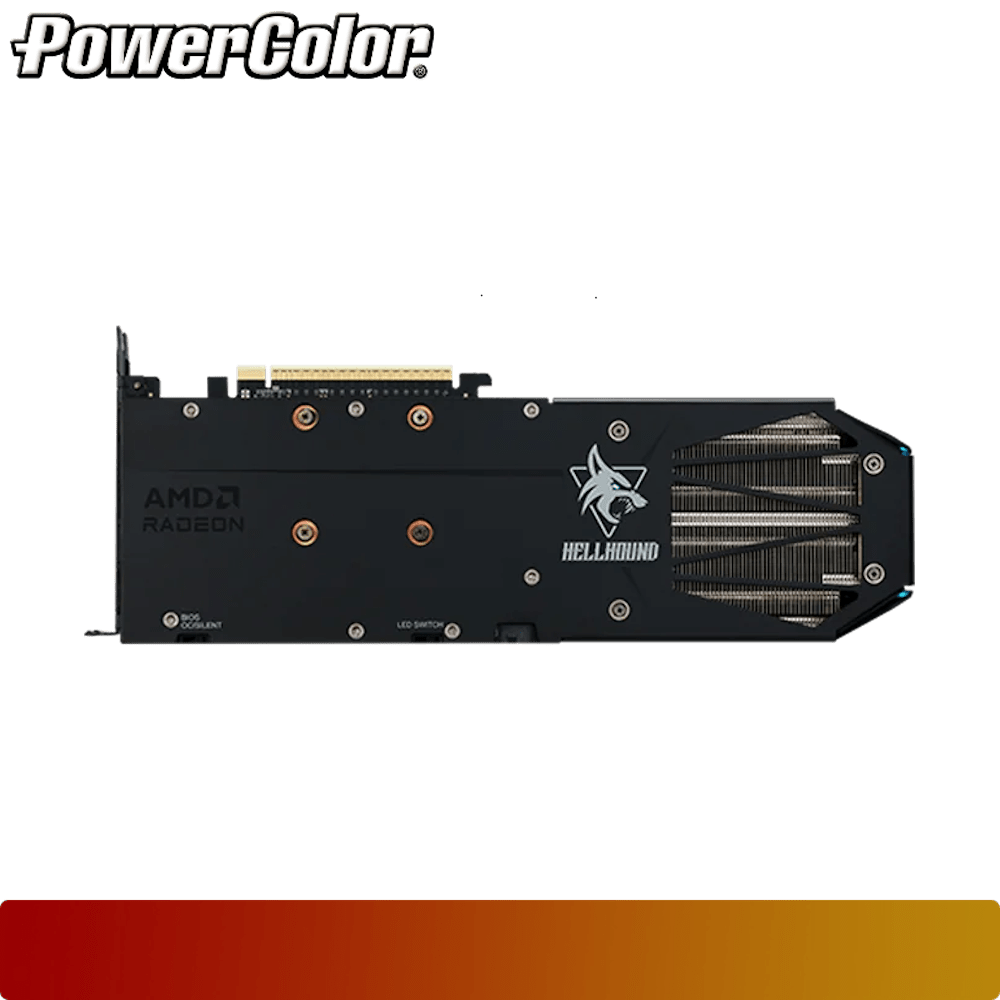 POWERCOLOR Hellhound AMD Radeon RX 9060 XT 16GB GDDR6-4-Nano Komputer