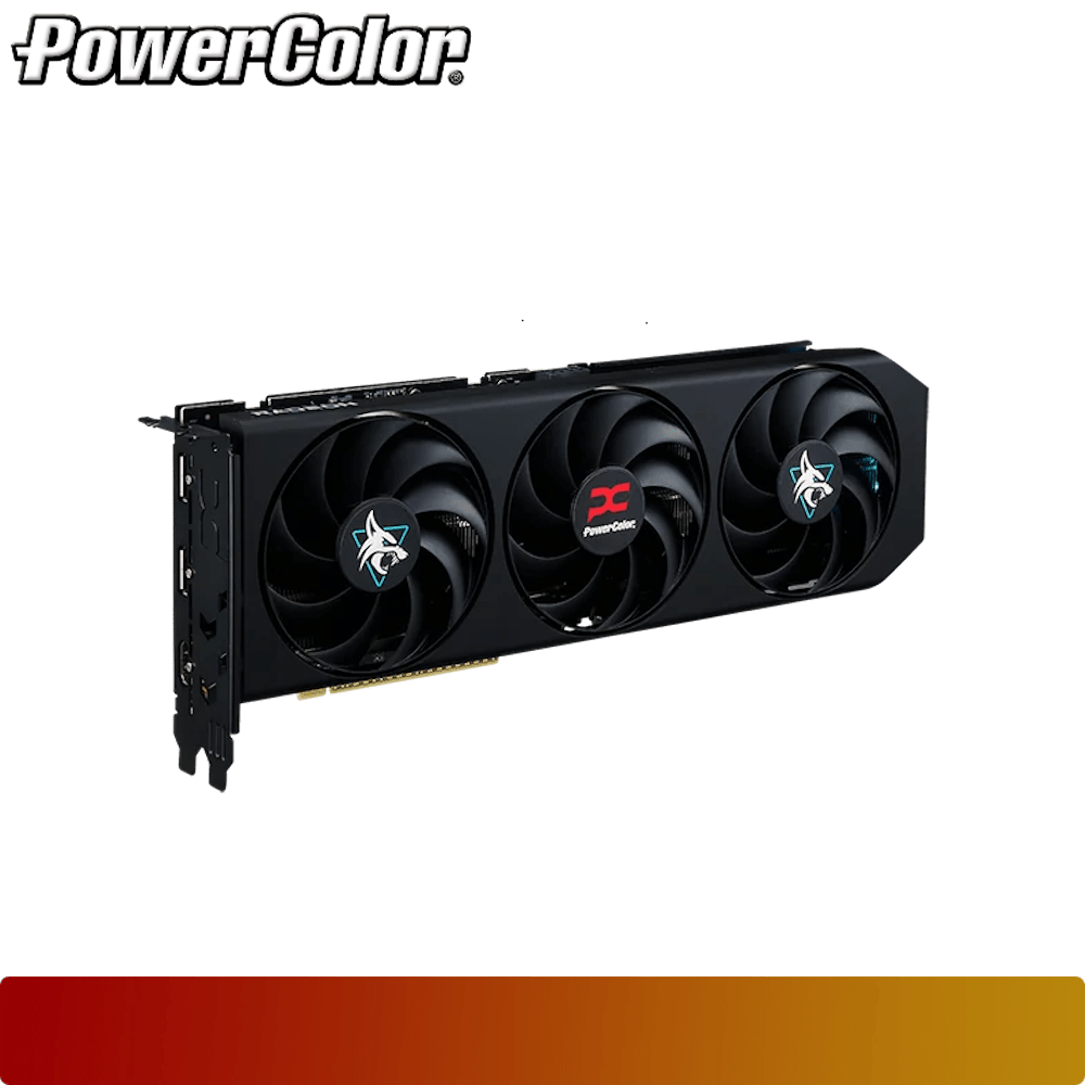 POWERCOLOR Hellhound AMD Radeon RX 9060 XT 16GB GDDR6-3-Nano Komputer