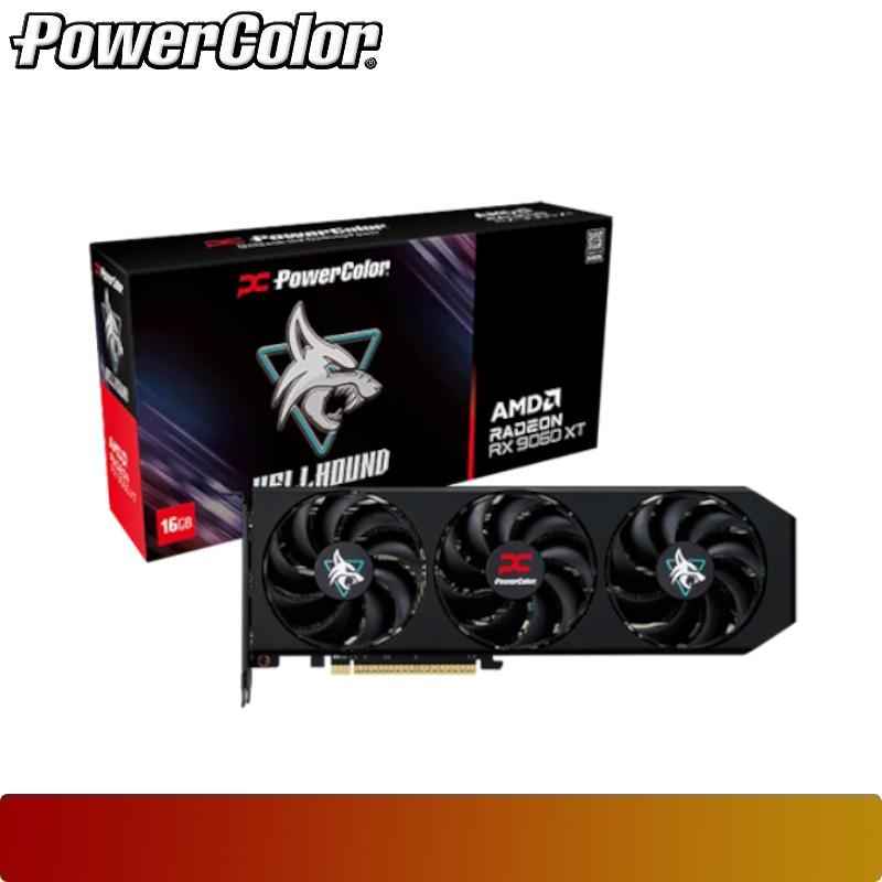 POWERCOLOR Hellhound AMD Radeon RX 9060 XT 16GB GDDR6 - 1 - Nano Komputer
