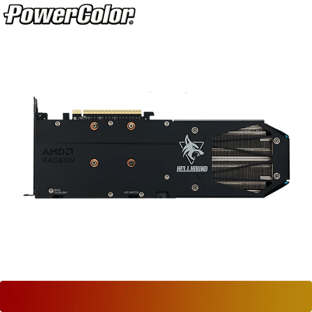 POWERCOLOR Hellhound AMD Radeon RX 9060 XT 8GB GDDR6-4-Nano Komputer