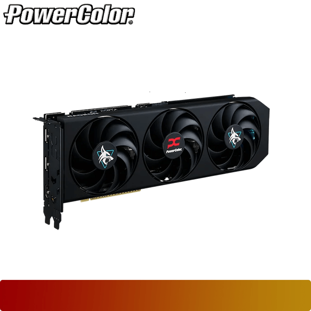 POWERCOLOR Hellhound AMD Radeon RX 9060 XT 8GB GDDR6-3-Nano Komputer