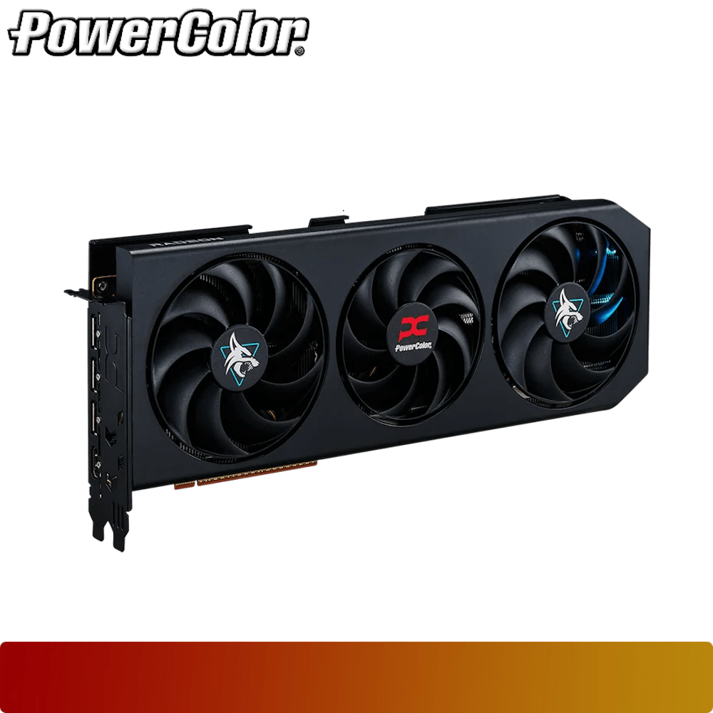 POWERCOLOR Hellhound AMD Radeon RX 9070 GRE 12GB GDDR6-2-Nano Komputer