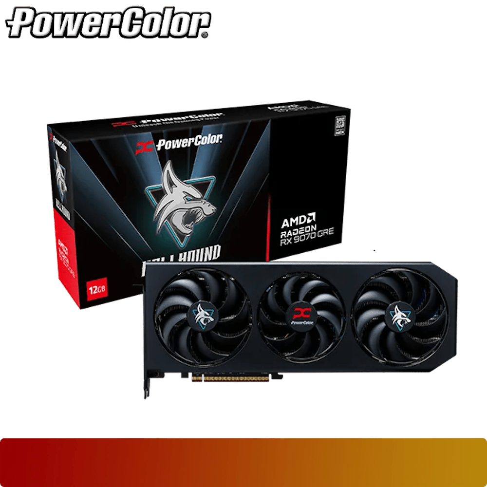 POWERCOLOR Hellhound AMD Radeon RX 9070 GRE 12GB GDDR6-1-Nano Komputer