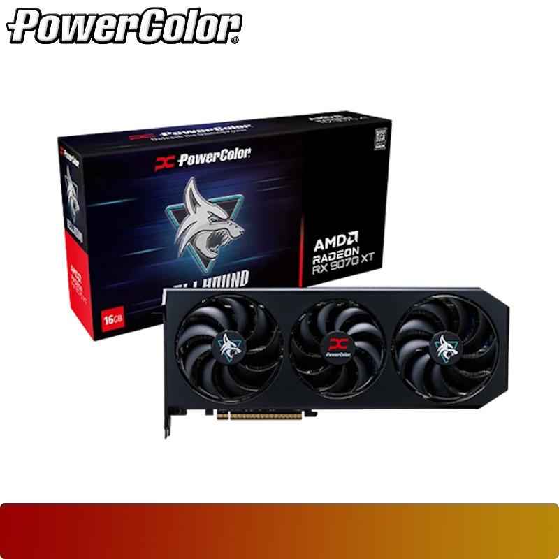 POWERCOLOR Hellhound AMD Radeon RX 9070 XT 16GB GDDR6