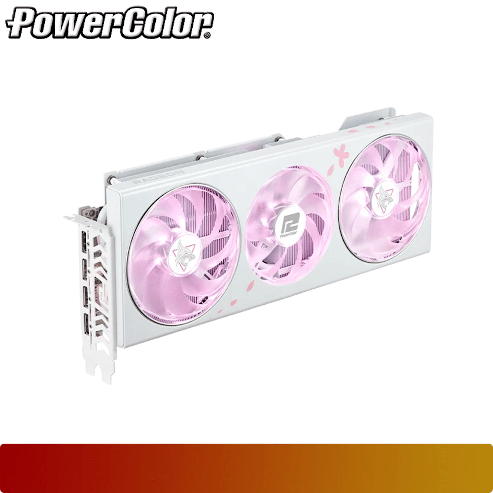 POWERCOLOR Hellhound Sakura AMD Radeon RX 7800 XT 16GB GDDR6 Limited Edition-3-Nano Komputer