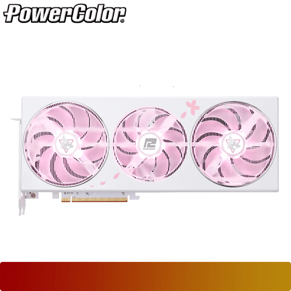 POWERCOLOR Hellhound Sakura AMD Radeon RX 7800 XT 16GB GDDR6 Limited Edition-2-Nano Komputer
