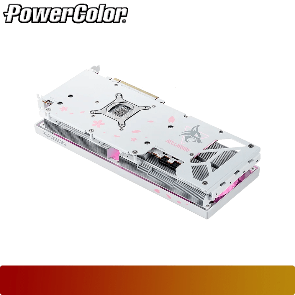 POWERCOLOR Hellhound Sakura AMD Radeon RX 7800 XT 16GB GDDR6 Limited Edition-5-Nano Komputer