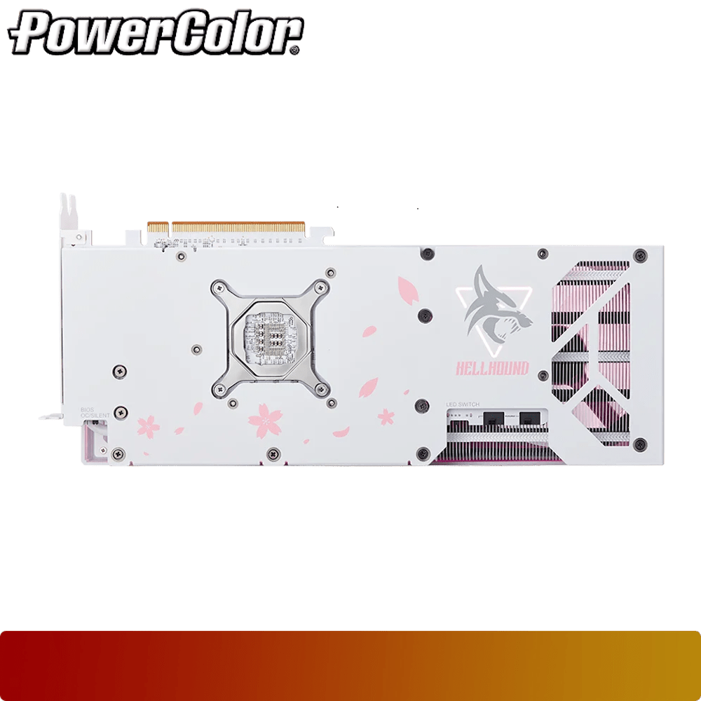 POWERCOLOR Hellhound Sakura AMD Radeon RX 7800 XT 16GB GDDR6 Limited Edition-4-Nano Komputer