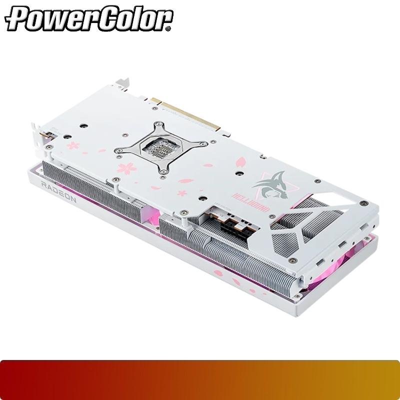 POWERCOLOR Hellhound Sakura AMD Radeon RX 7800 XT 16GB GDDR6 - 5 - Nano Komputer