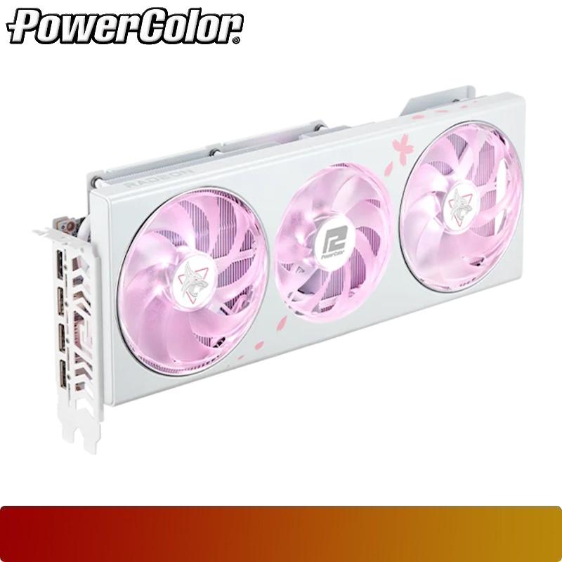 POWERCOLOR Hellhound Sakura AMD Radeon RX 7800 XT 16GB GDDR6 - 3 - Nano Komputer