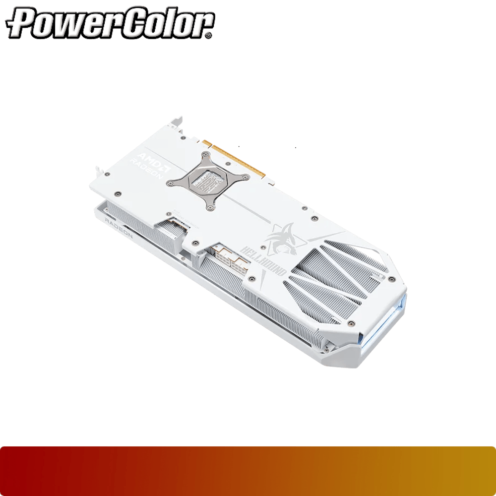 POWERCOLOR Hellhound Spectral White AMD Radeon RX 9070 XT 16GB GDDR6-5-Nano Komputer