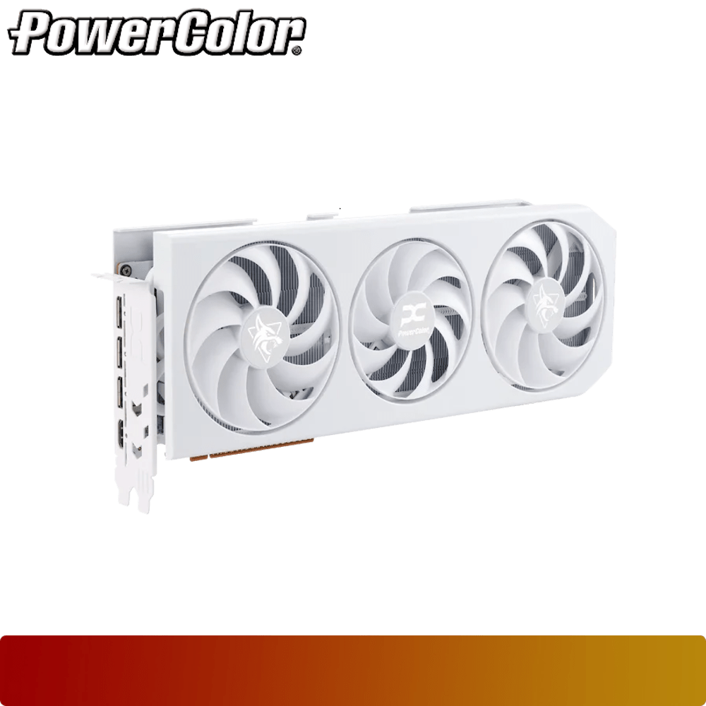 POWERCOLOR Hellhound Spectral White AMD Radeon RX 9070 XT 16GB GDDR6-3-Nano Komputer