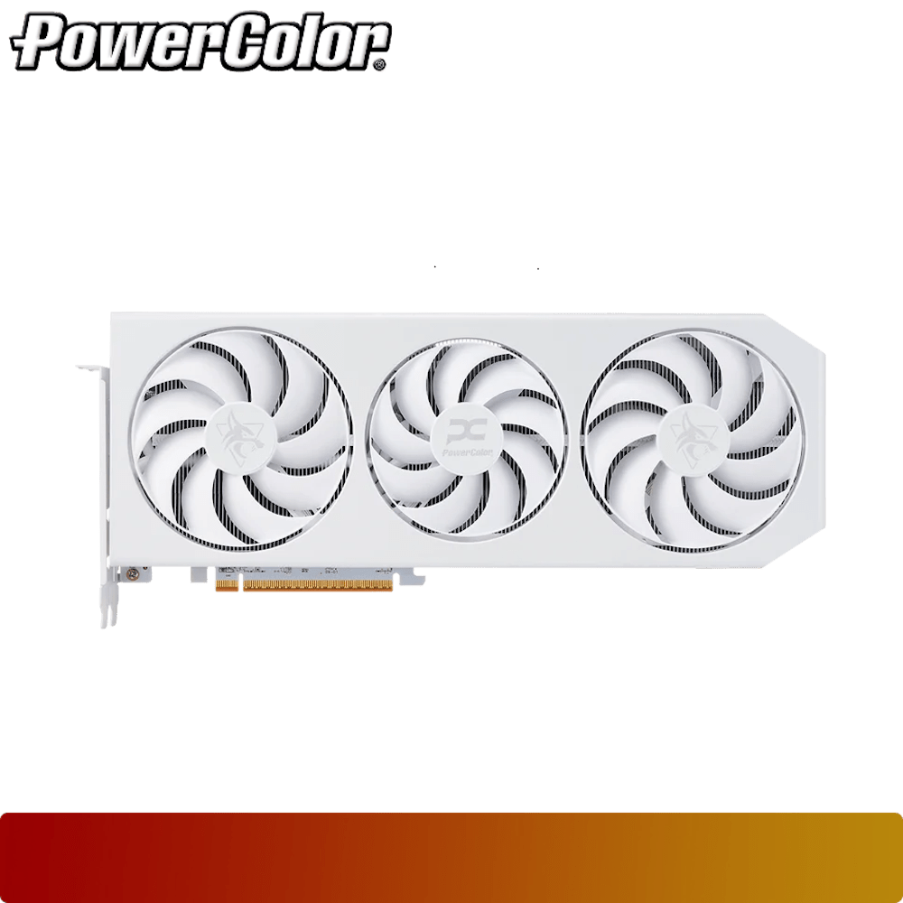 POWERCOLOR Hellhound Spectral White AMD Radeon RX 9070 XT 16GB GDDR6-2-Nano Komputer