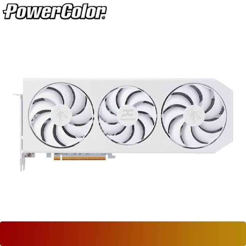 POWERCOLOR Hellhound Spectral White AMD Radeon RX 9070 XT 16GB GDDR6