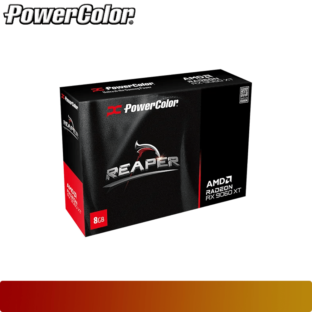 POWERCOLOR Reaper AMD Radeon RX 9060 XT 8GB GDDR6-7-Nano Komputer