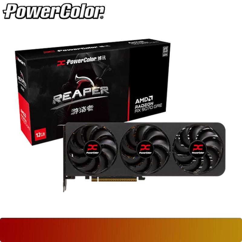 POWERCOLOR Reaper AMD Radeon RX 9070 GRE 12GB GDDR6 - 1 - Nano Komputer
