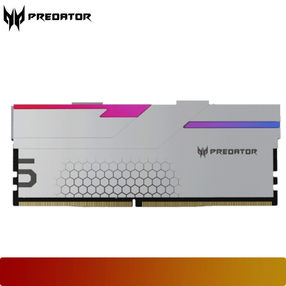PREDATOR Hermes RGB 32GB (2x16GB) 6400MT/s Kit CL32 - Silver - 3 - Nano Komputer