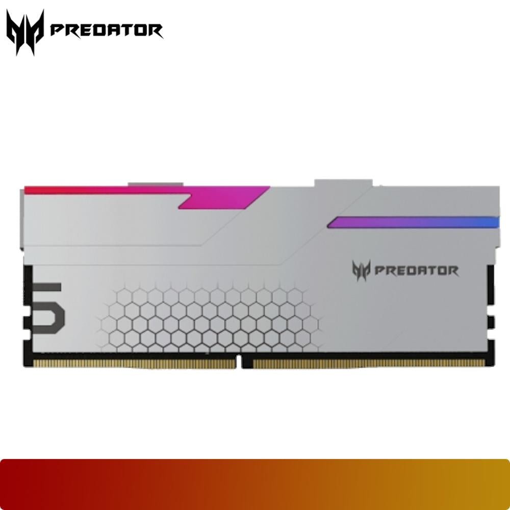 PREDATOR Hermes RGB 32GB (2x16GB) 6600MT/s Kit CL34 - Silver - 3 - Nano Komputer