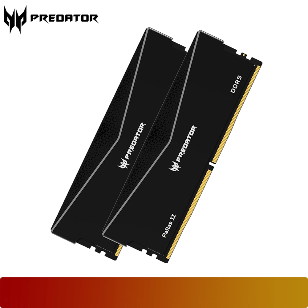PREDATOR Pallas II 64GB (2x32GB) 6000MT/s Kit CL32 - Black - 3 - Nano Komputer