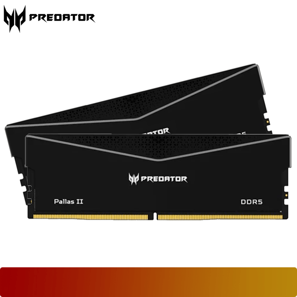 PREDATOR Pallas II 64GB (2x32GB) 6000MT/s Kit CL32 - Black - 1 - Nano Komputer