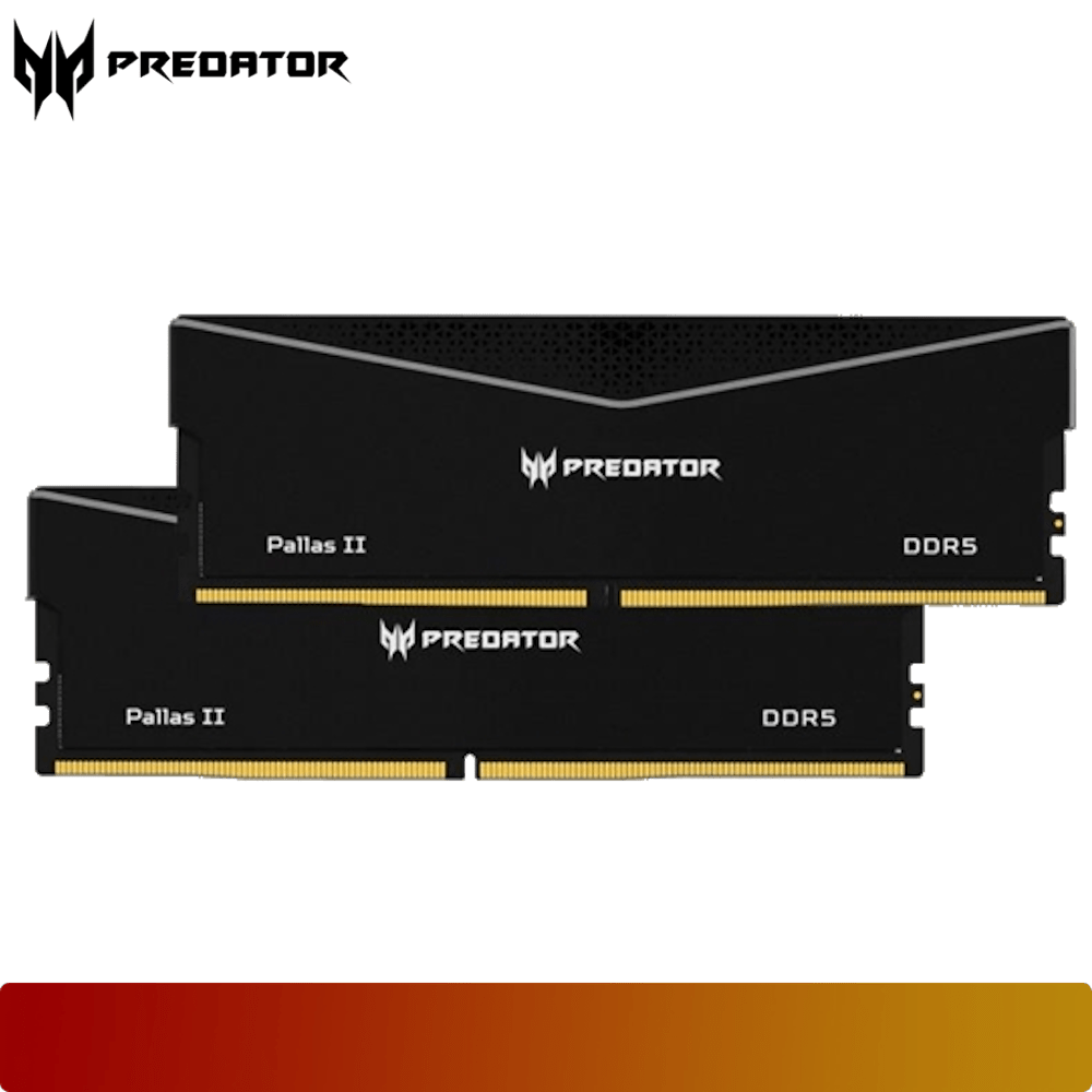 PREDATOR Pallas II 64GB (2x32GB) 6000MT/s Kit CL32 - Black - 2 - Nano Komputer