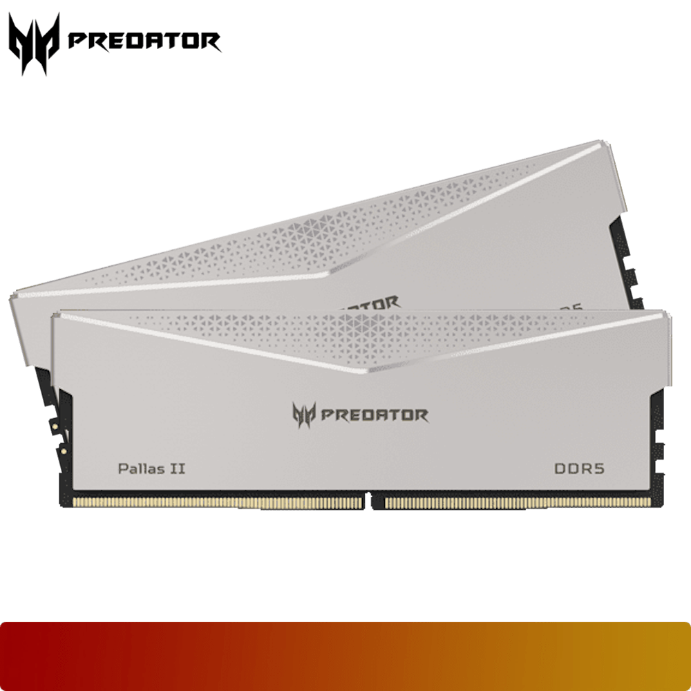PREDATOR Pallas II 64GB (2x32GB) 6000MT/s Kit CL32 - Silver - 1 - Nano Komputer