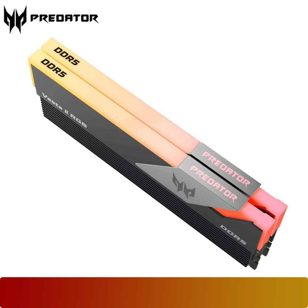 PREDATOR Vesta II RGB 32GB (2x16GB) 6000MT/s Kit CL36 - Black
