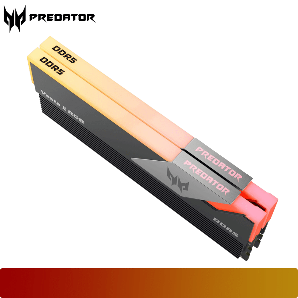 PREDATOR Vesta II RGB 32GB (2x16GB) 6800MT/s Kit CL34 - Black - 3 - Nano Komputer